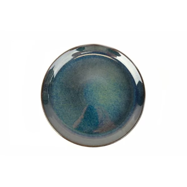 Prato Darkblue bord rond coupe D270mm