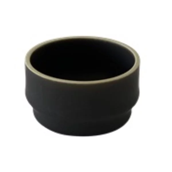 Atlas black bowl D70xH40mm 80ml