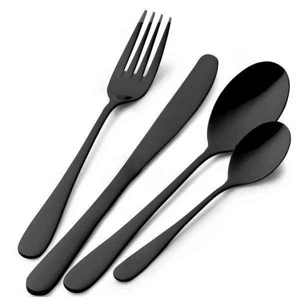 Pintinox Princess Black 18/0 tafellepel L218xH2,5mm