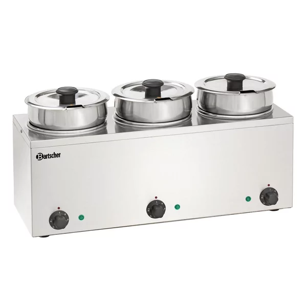 Bain-Marie Hotpot, 3x pan, 3,5 L