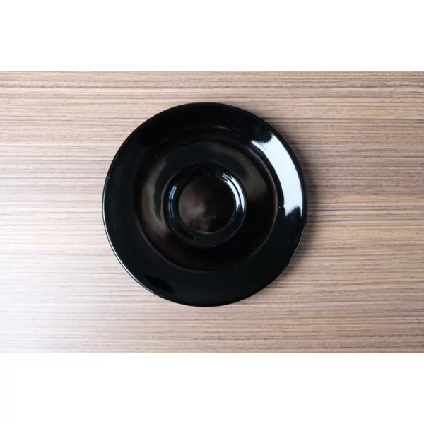 Apple ondertas voor koffie/cappuccinotas zwart