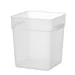 Voedselcontainer met schaalverdeling