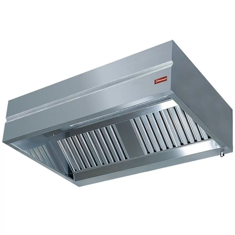 Dampkap Kubo Line 3200x(d)100x(h)450 zonder motor