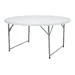 Buffettafel, rond