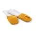 Hittebestendige lederen barbecue wanten, 2 stuks