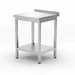 Wandtafel met plank – geschroefd, diepte 600 mm
