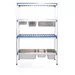 Aluminium opbergrek voor GN containers