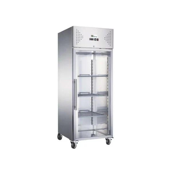 Koelkast glazen deur 650 Liter GECOATE VERDAMPER