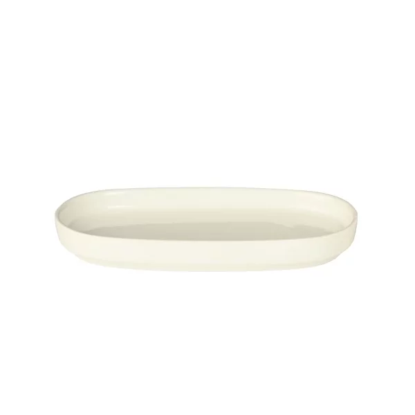 Gural Bilbao ivory schaal ovaal L190xB80mm