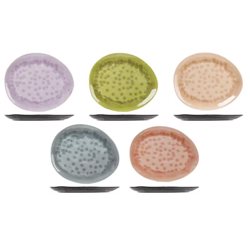 Streetfood go melamine bord 27.5x23cm