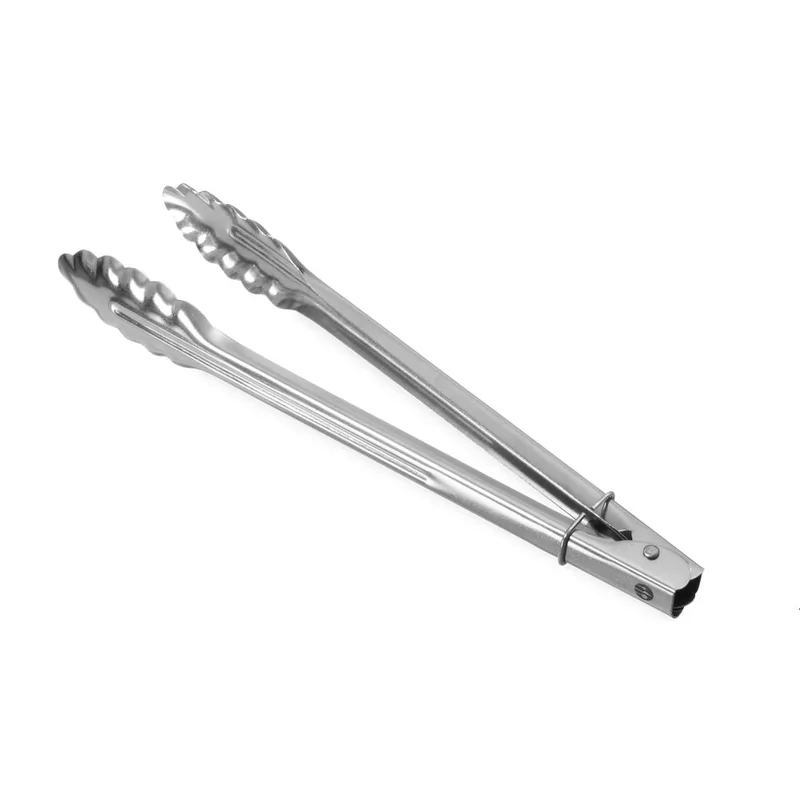 Saladetang RVS 31cm met afsluitklem