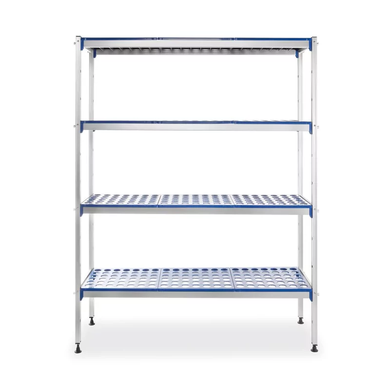 Opbergrek, aluminium (l)1275x(d)408x(h)1690mm
