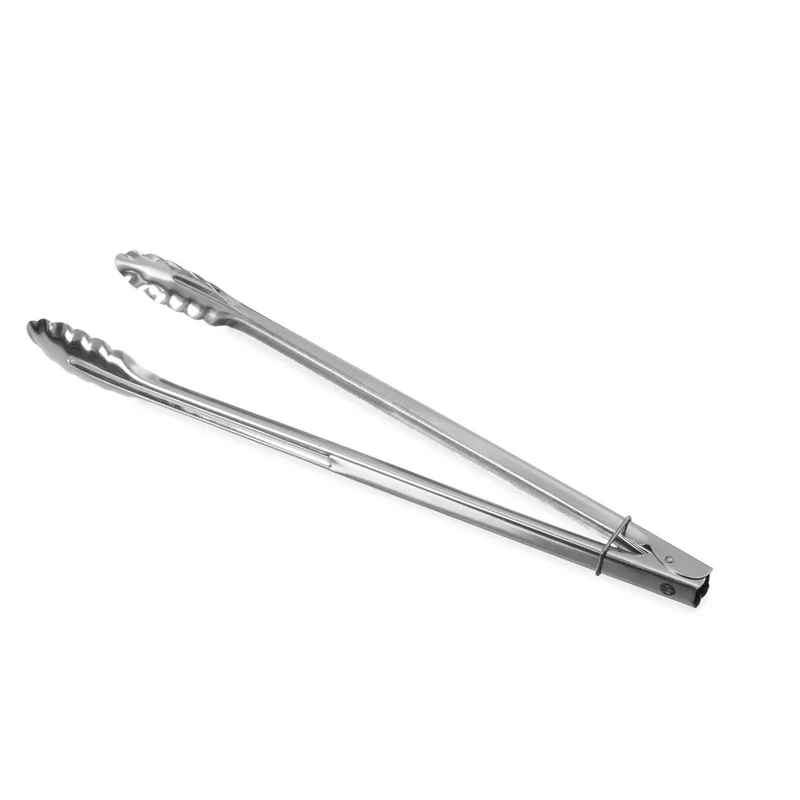 Saladetang RVS 40cm met afsluitklem