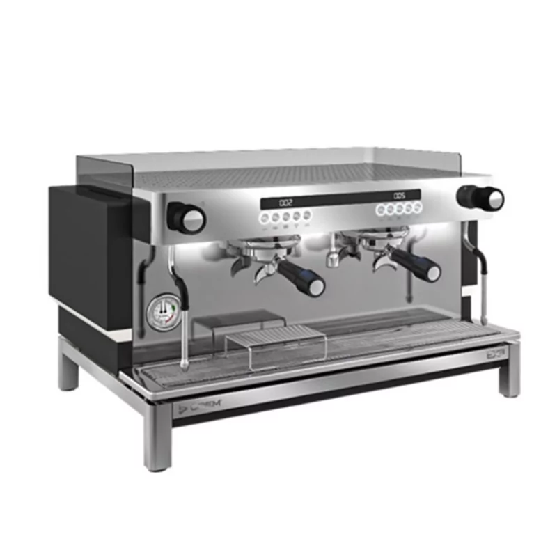  EX3 2 groep display  TA  {Zwart/Inox onderkant}