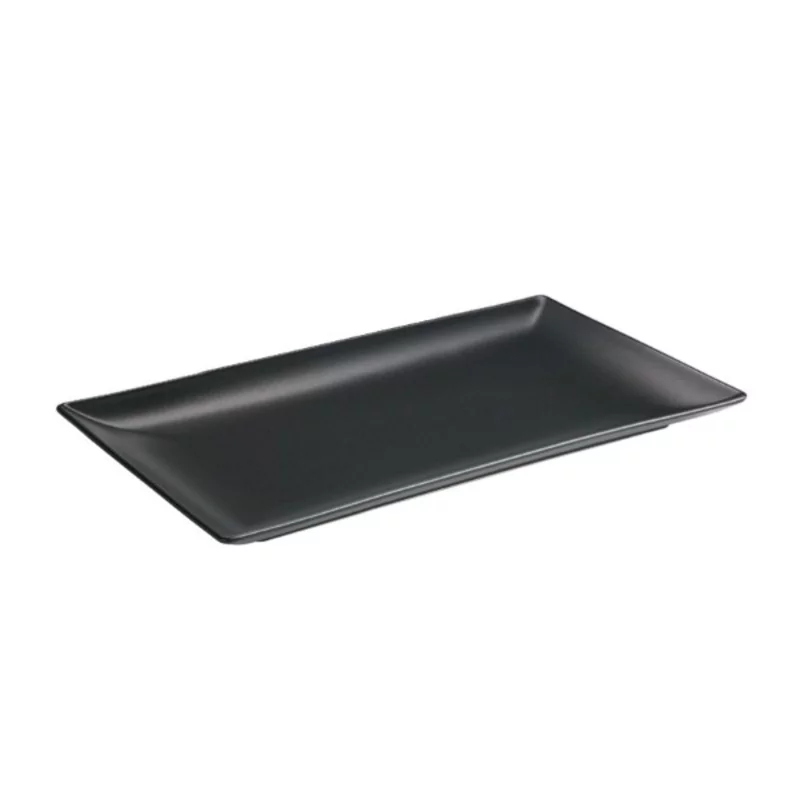 Asia Black bord rechthoekig mat zwart L310xB210mm