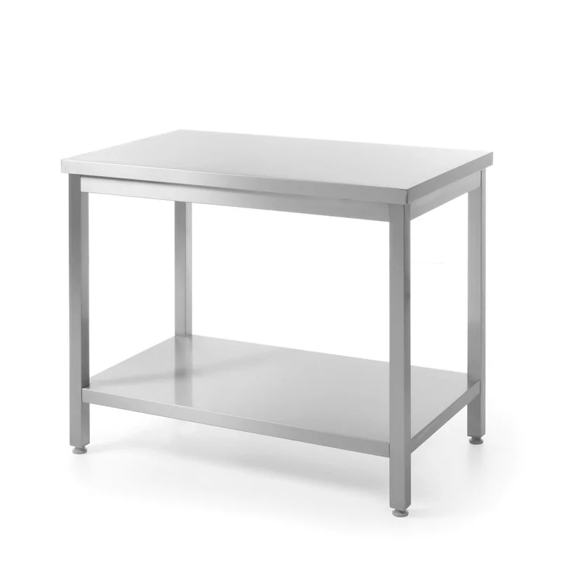 Werktafel met onderblad 100x(d)70x(h)85cm 