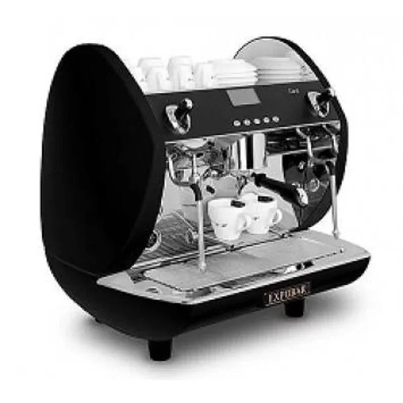 CARAT 1 groep 230V + Turbo Steamer ZWART