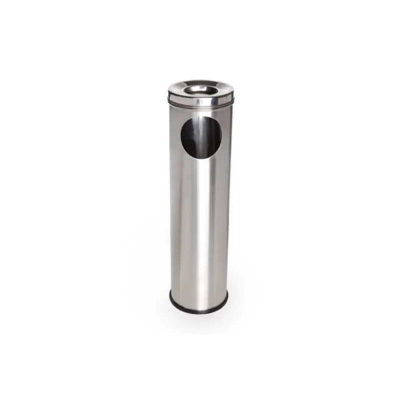 Asbak RVS Ø15x (h)58cm