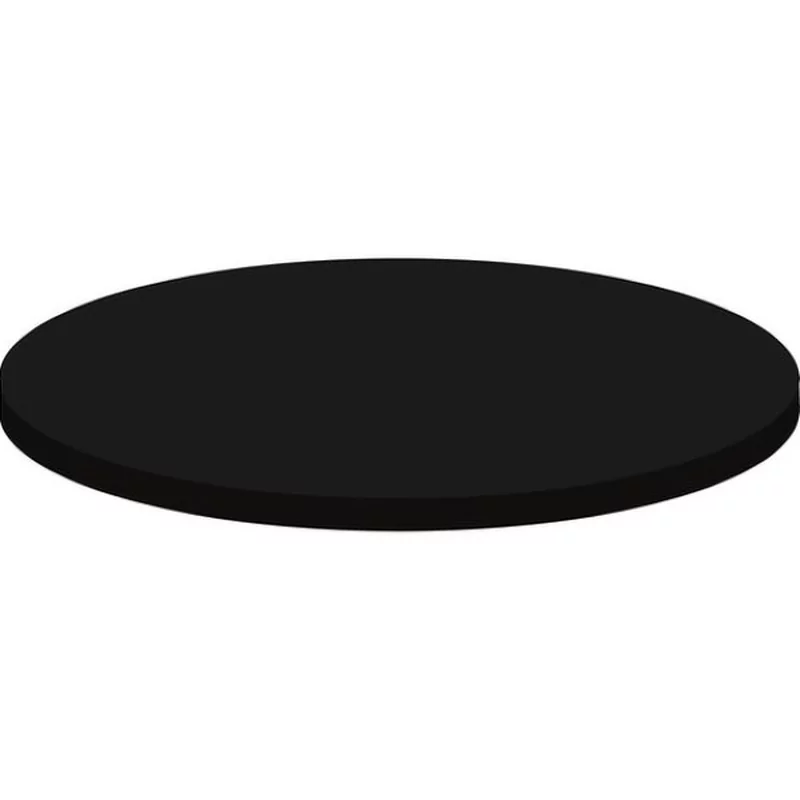 Stretch cover zwart voor statafel D80-85cm 210gr/m²