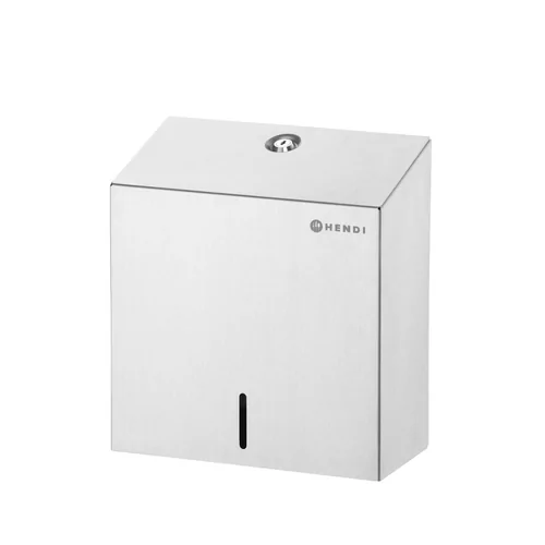 Papieren handdoekdispenser, afsluitbaar