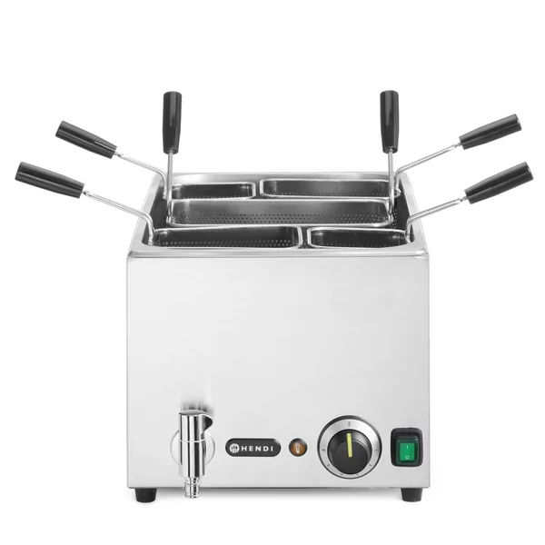 Pastakoker, met kraan 25L, inclusief 5 manden (3500W) 