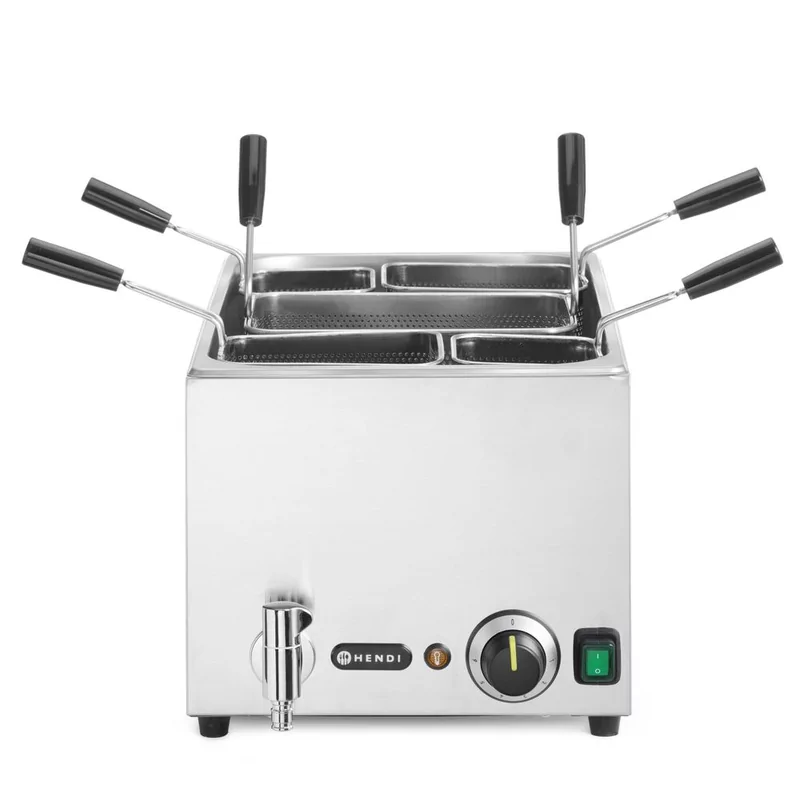 Pastakoker, met kraan 25L, inclusief 5 manden (3500W) 