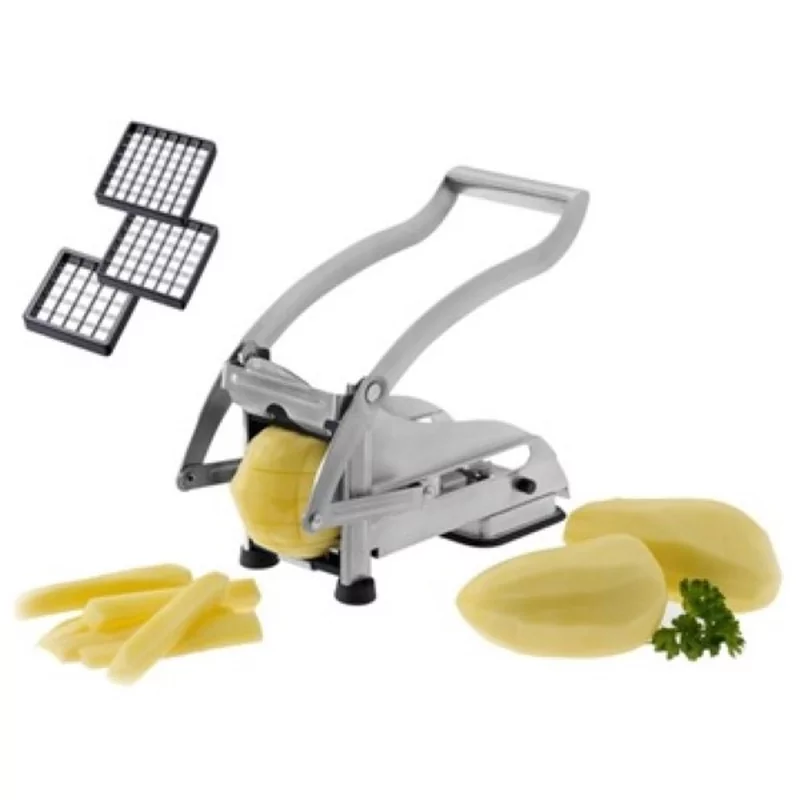 Westmark frietsnijder inox 3 messen 9,10 en 12mm L245xB93xH125mm
