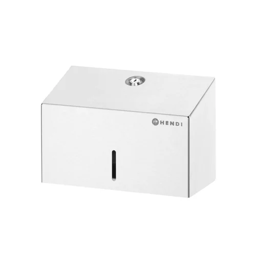 Papieren handdoekdispenser, afsluitbaar