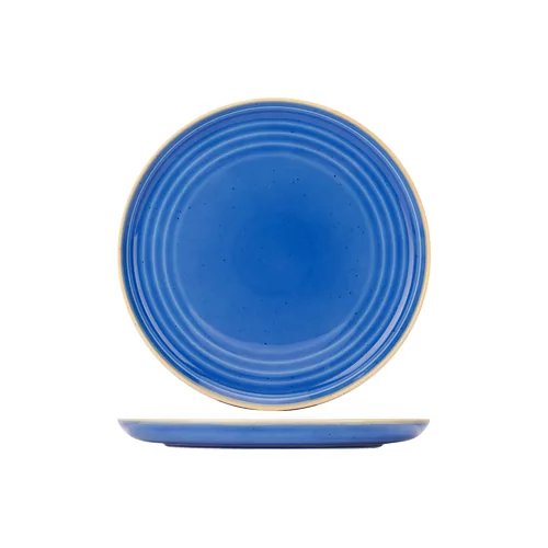 Proof Artisan blauw plat bord Ø27cm