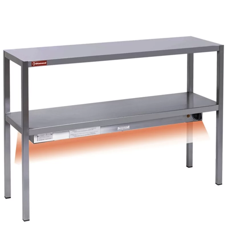 Warmhoud chefrek 2 niveaus 1400x300(h)700