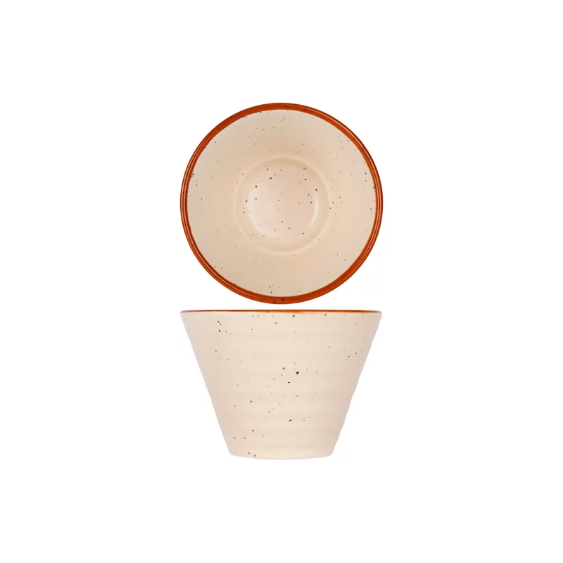 Proof Artisan cream kommetje 11cm rond conisch