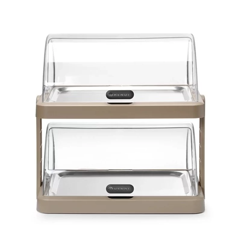 UNIQ Koeldisplay met Rolltop dubbel  