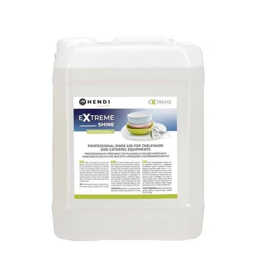Extreme Shine Professionele naspoelmiddel voor vaatwerk en horeca-apparatuur