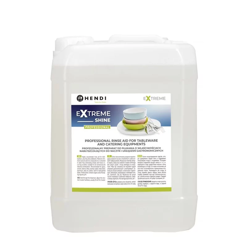 Extreme Shine Professionele naspoelmiddel voor vaatwerk en horeca-apparatuur