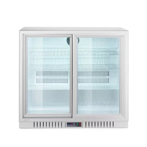 Backbar koelkast met 2 schuifdeuren