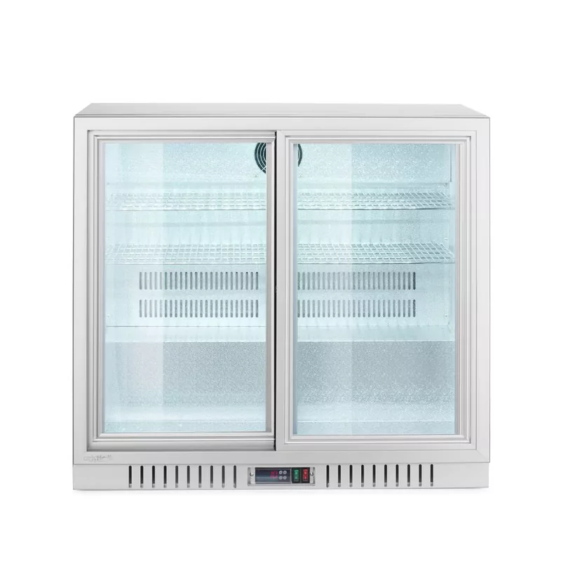 Backbar koelkast met 2 schuifdeuren