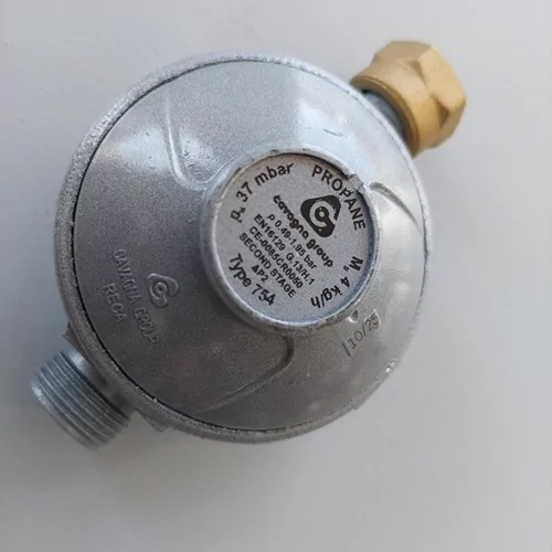 Gas ontspanner Propaan 37mbar 4Kg/h 20)150 aansluiting Type 754