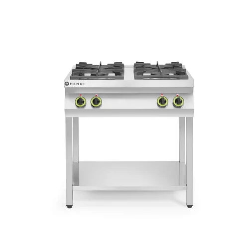 Gasfornuis Kitchen Line 4-pits open standaard