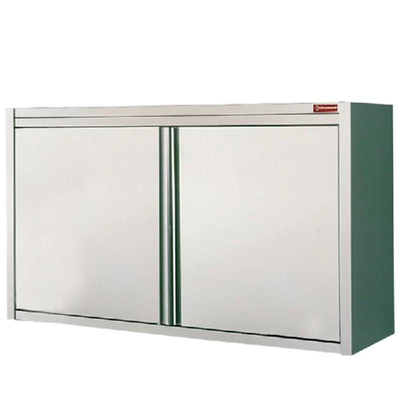 Hangkast gelast met klapdeuren 800x400(h)600mm {Aisi441}