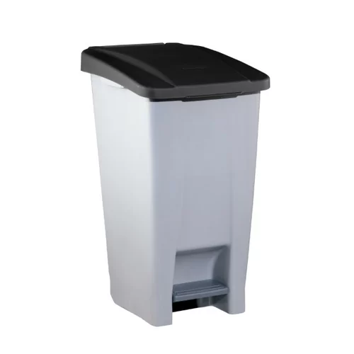 Vuilbak verrijdbaar met pedaal L490xB380xH700mm 60L