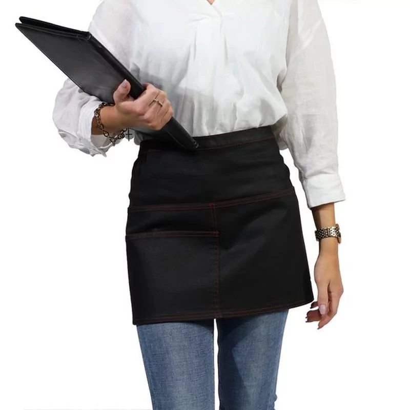 Gastropro kelnerssloof L50xB100cm 3 zakken zwart