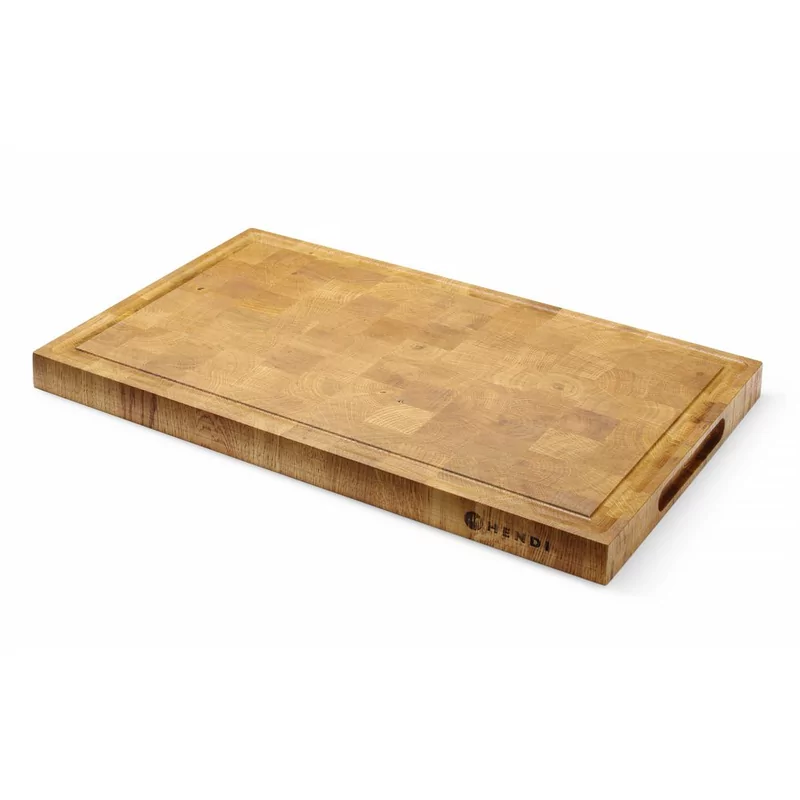 Eikenhouten serveerplank, eindnerf