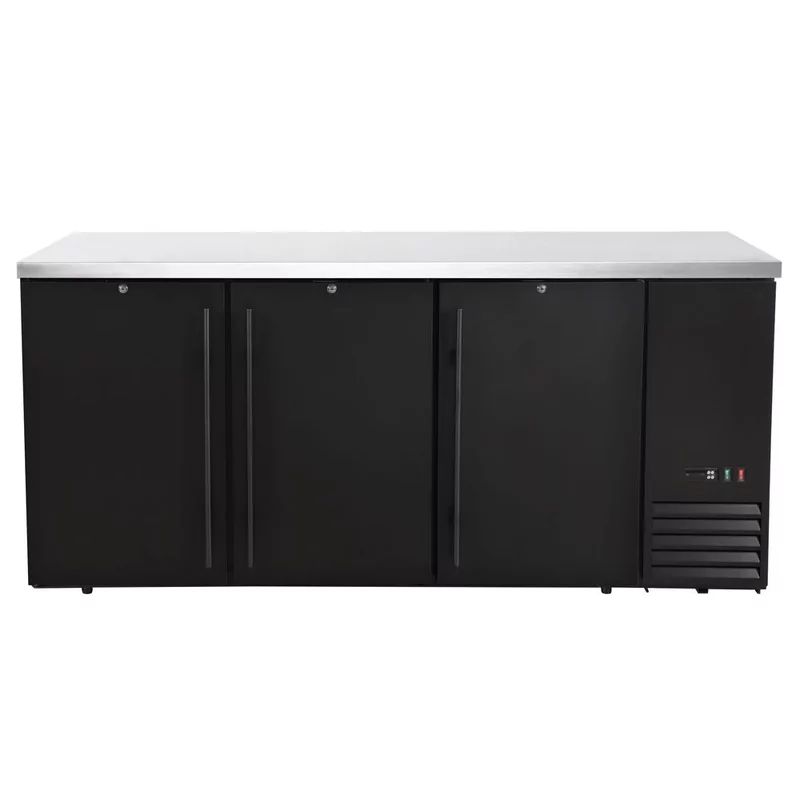Bar koelwerkbank, dichte deuren
