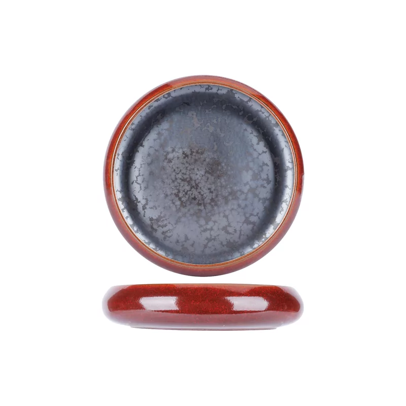 Elements maroon bord d16,6xh3,8cm