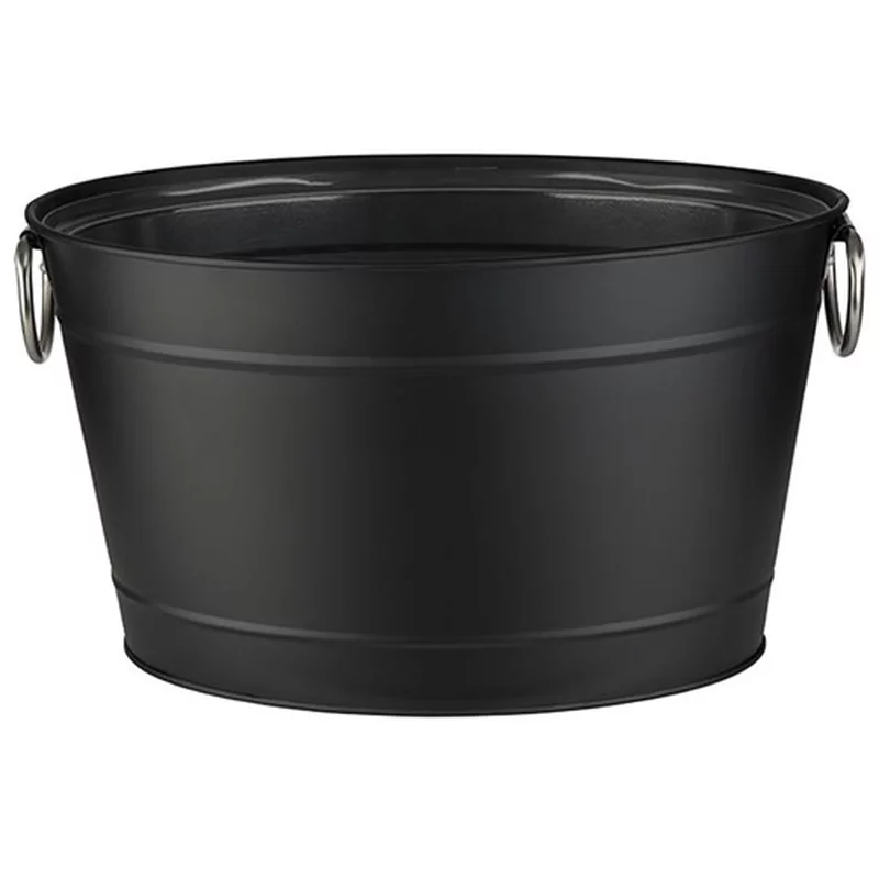 Champagne emmer Tin black L400xB280xH220mm 11L