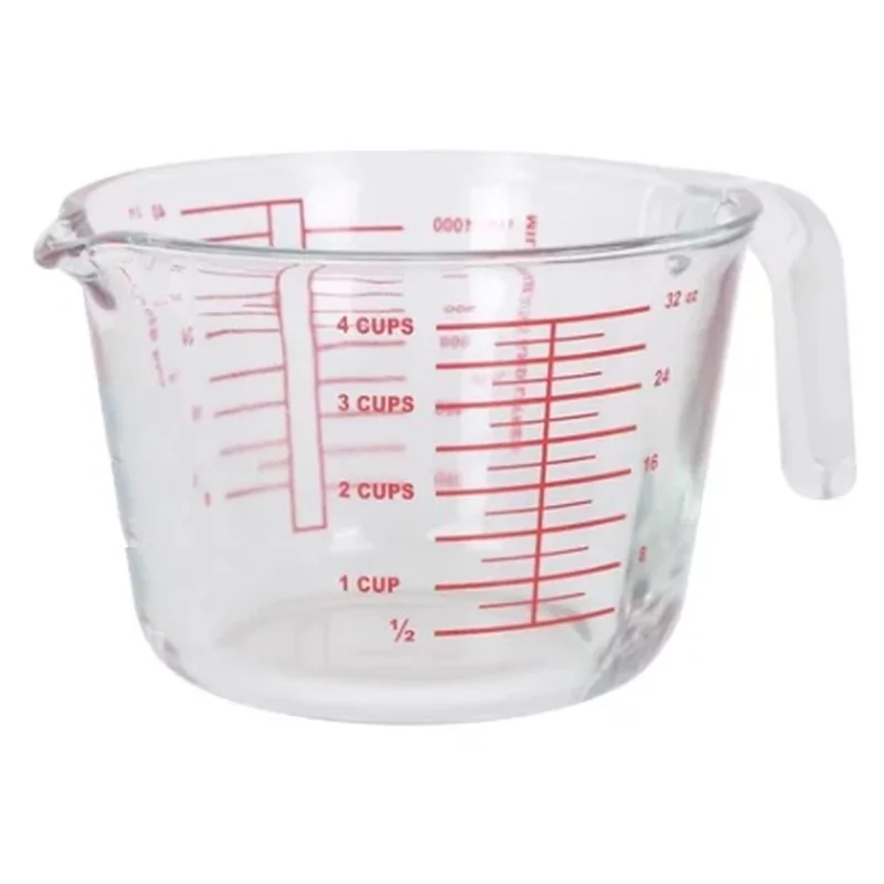Maatbeker glas D164xH114mm 1L