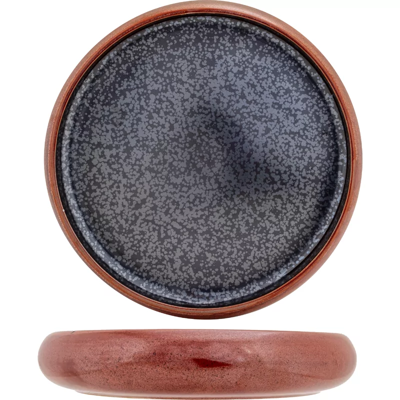 Elements maroon bord d24xh4,9cm