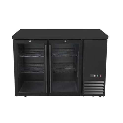 Bar koelwerkbank, glazen deuren