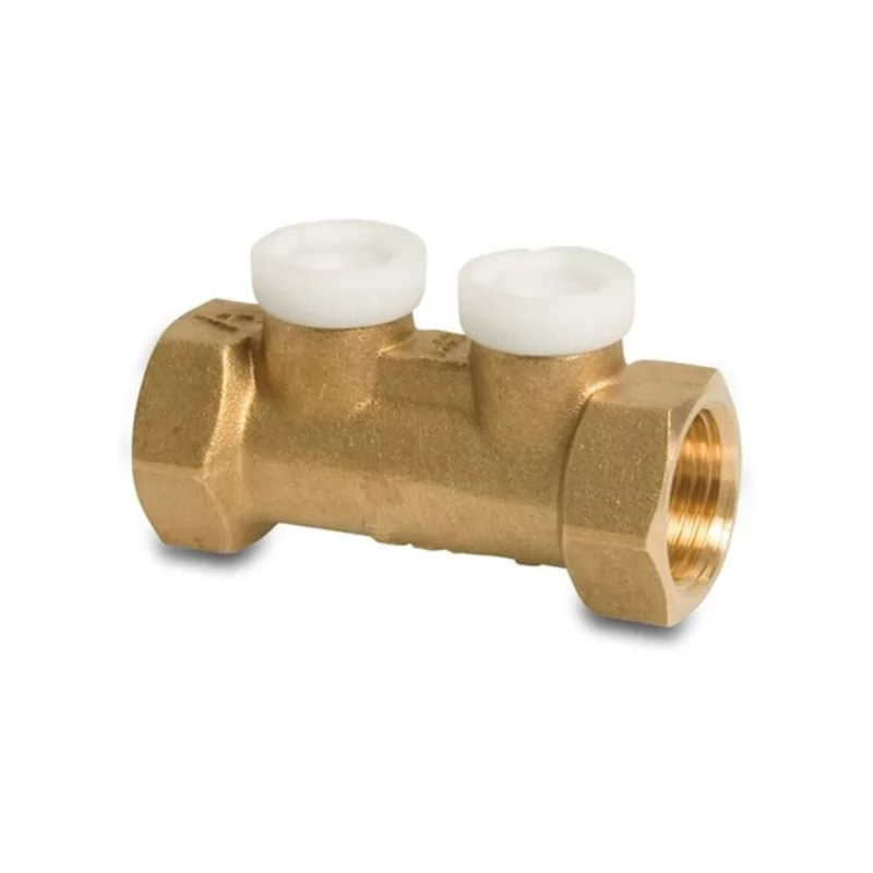 Terugslagklep veerbelast messing 1/2