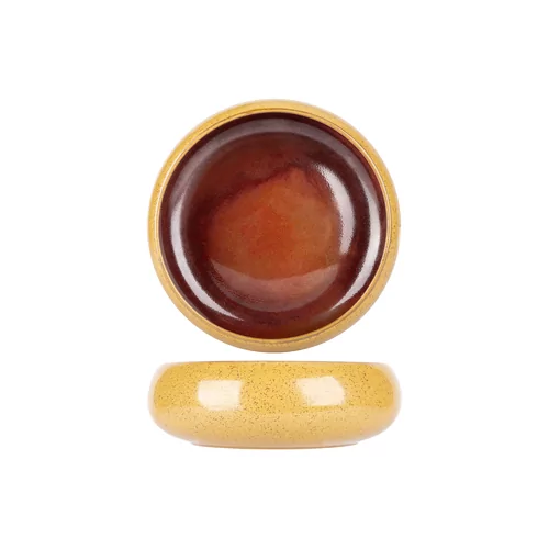 Elements mustard bowl d17xh6,2cm